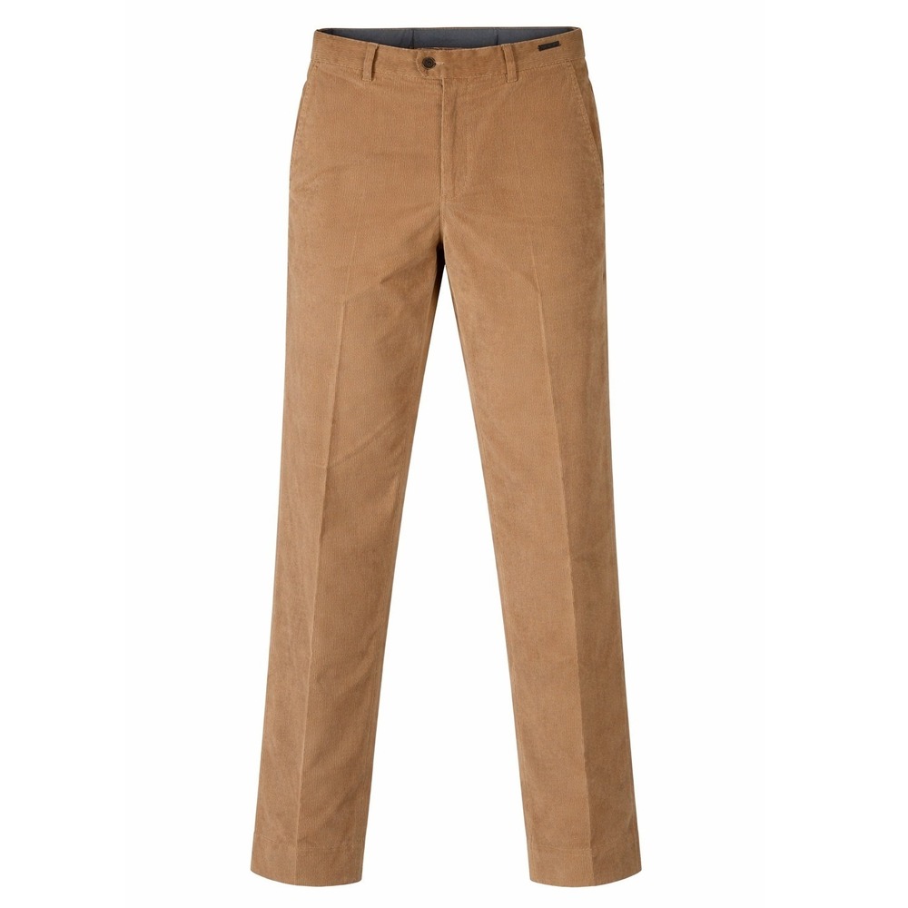 Jos. A. Bank Reserve Corduroy Pants Men 38x30‎ Tan Tailored Fit Stretch Trousers